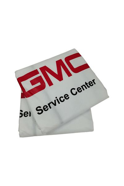 Gmc غطاء مقعد السيارة، غطاء حماية مقعد السيارة من الغبار والأوساخ، لطقم مقعد مكون من قطعتين باللون الأبيض