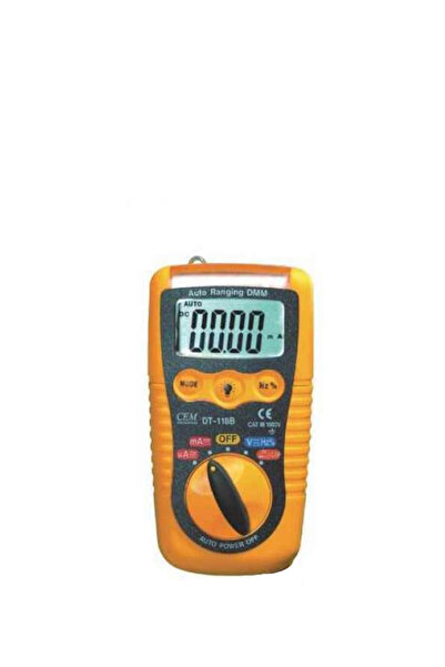 Cem جهاز قياس رقمي متعدد من نوع الجيب DT 118B