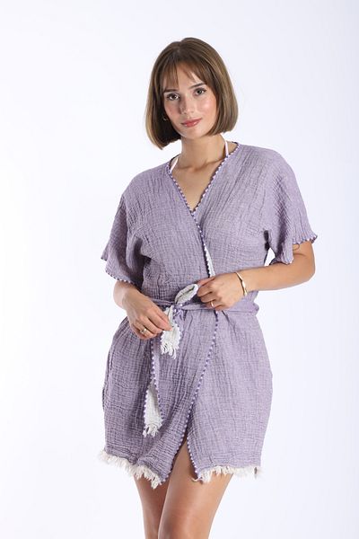 My-o Muslin Women's Kimono