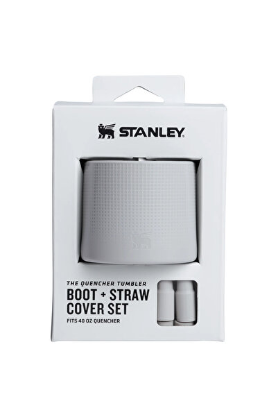Stanley Quencher Orijinal 1,18 Litre (40 oz) Termos ile Uyumlu Koruma Seti (Taban Kılıfı + Pipet Kapağı)