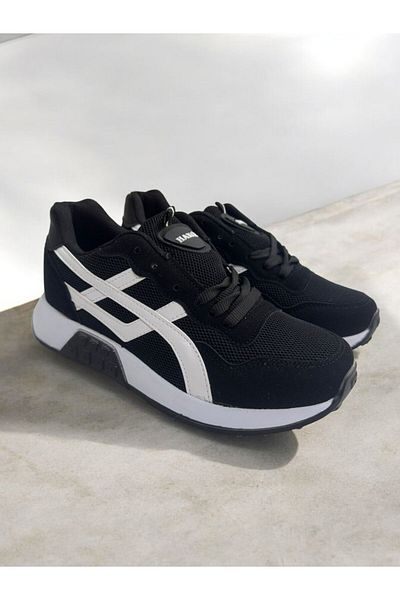 HAKKE Unisex Lightweight Sole Waterproof Lace-Up Daily Walking Sneakers