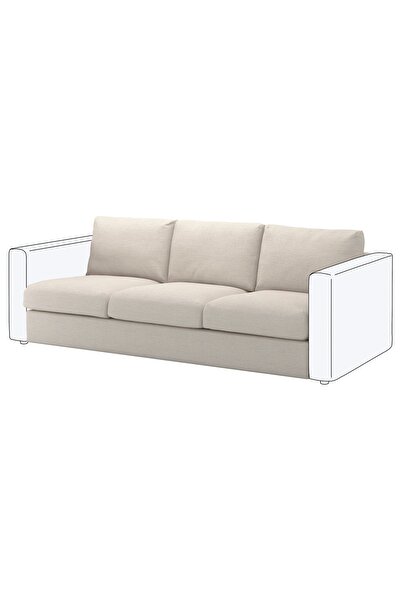 Generic Cover for 3-seat section, Gunnared beige
