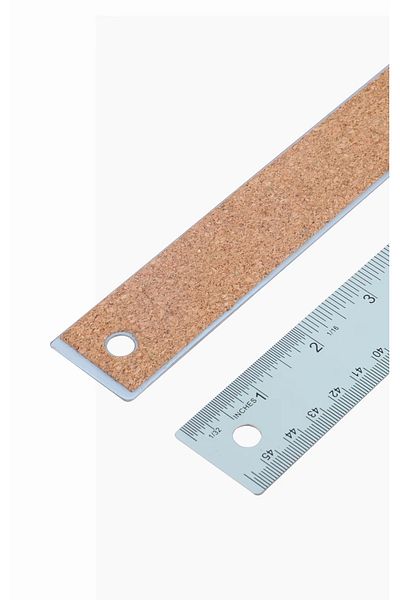 Vox Art Non-Slip Ruler 45 cm - Metal / Cork Base