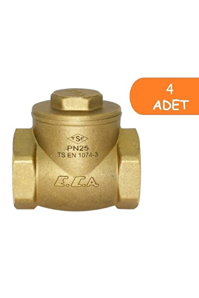 Eca 2 Adet ECA 1/2 Çalpara Çekvalf ( Kaucuk Klapeli ) 101007092