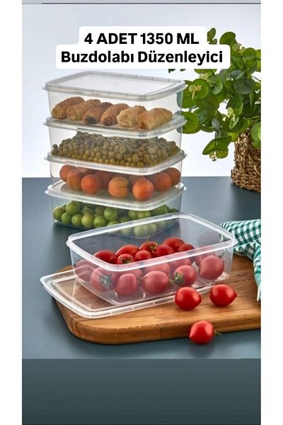 VZN Refrigerator Organizer Set Fridge Organizer Storage Container Diffuse Compatible Storage Container