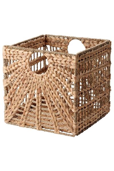 erorex سلة، نبات الزنبق المائي الطبيعي/عشب البحر، 32×33×32 سم