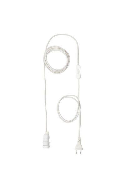 erorex Cord set, white, 4 m