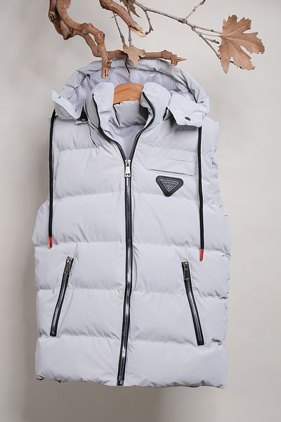 Pina Kids Boy's Hooded Puffer Vest - Nova Fabric Ylk.2626