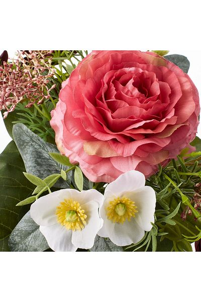 erorex Artificial bouquet, dark pink, 50 cm