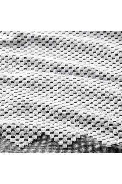 erorex Bath towel, white/grey, 70x140 cm