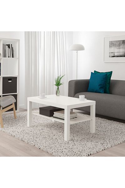 erorex Coffee table, white, 90x55 cm