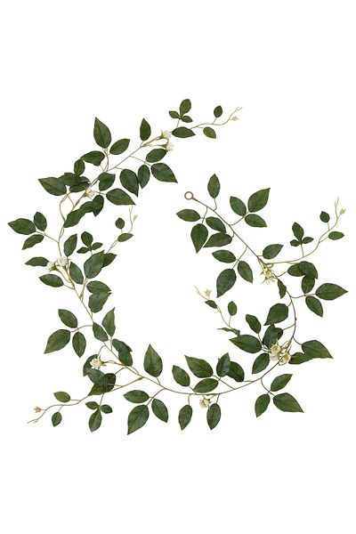 erorex Artificial garland, in/outdoor Rose/white, 1.5 m
