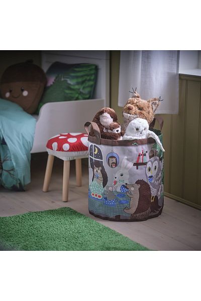 erorex Storage bag, forest animal pattern/multicolour