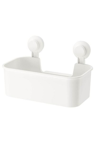 erorex Basket with suction cup, white
