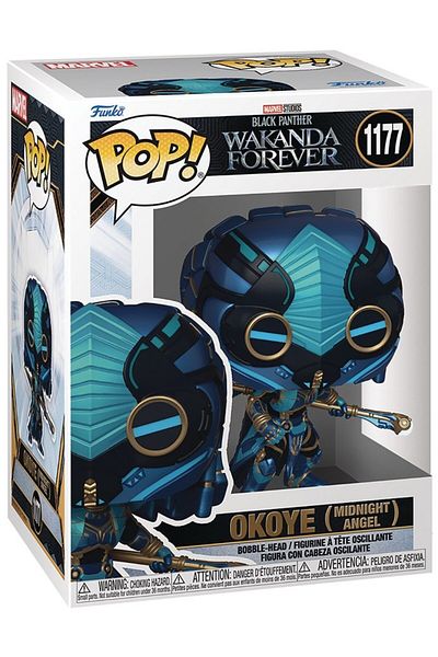 Funko Pop Marvel: Black Panther: Wakanda Forever - Okoye (Midnight Angel)