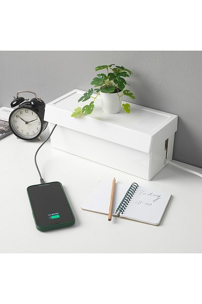 erorex صندوق إدارة الكابلات مع غطاء
