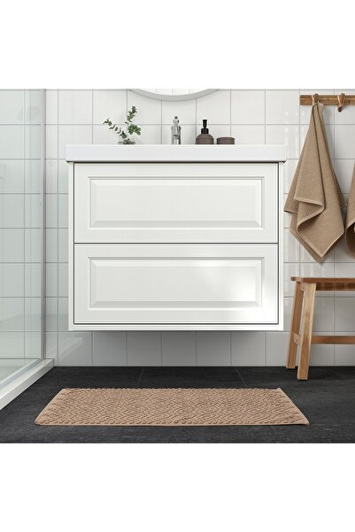 erorex Bath mat, beige, 50x80 cm