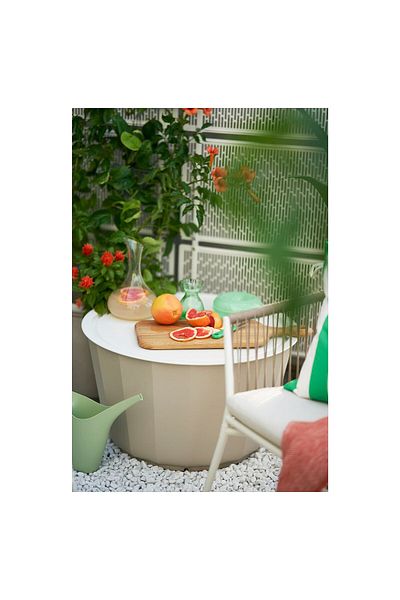 erorex Coffee table, outdoor, beige