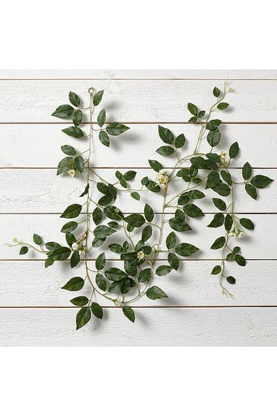 erorex Artificial garland, in/outdoor Rose/white, 1.5 m