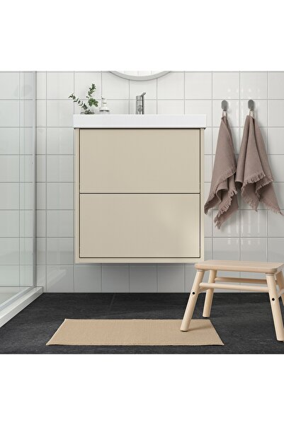 erorex Bath mat, beige, 40x60 cm