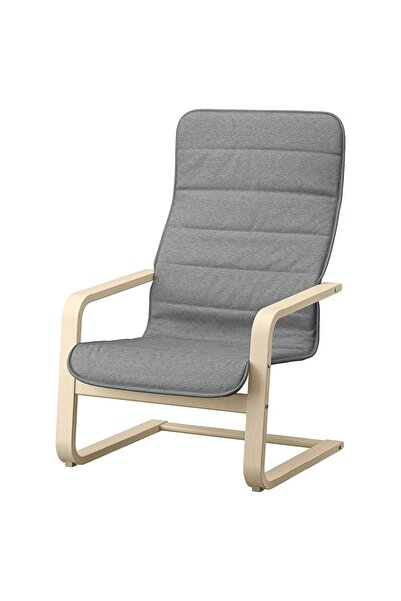 AZOZ MERCHLY Armchair, Knisa light grey