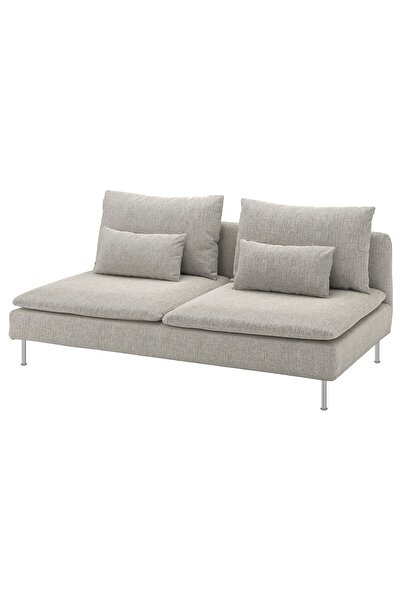 Generic Cover for 3-seat section, Viarp beige/brown