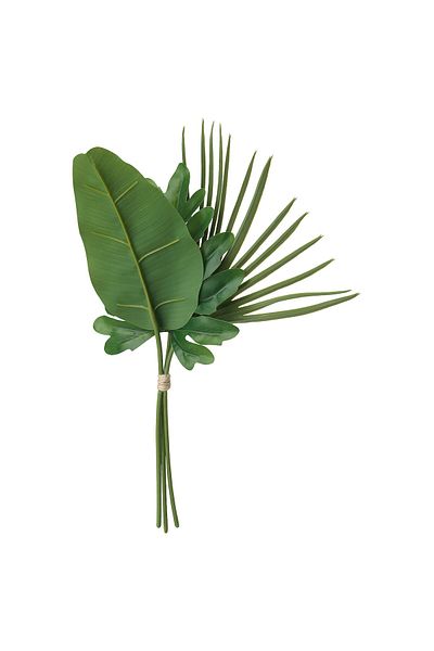 erorex Artificial leaf, in/outdoor/tropical plant bouquet, 39 cm