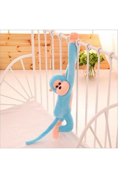 Choice Blue Colorful Plush Monkey Toys Colorful Long-armed Monkey Photography Accessories Electric Crashpro