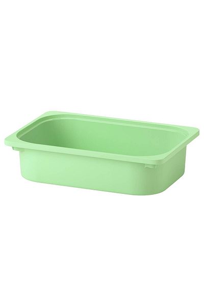 erorex Storage box, light green, 42x30x10 cm