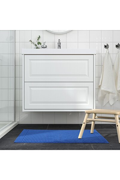 erorex Bath mat, bright blue, 50x80 cm