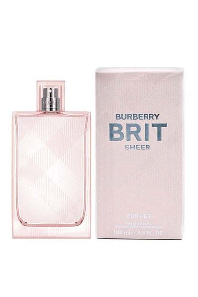 BURBERRY Brit Sheer For Her EDT Natural Spray 100ml