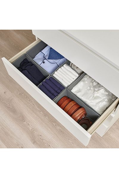 erorex Box, set of 6, dark grey