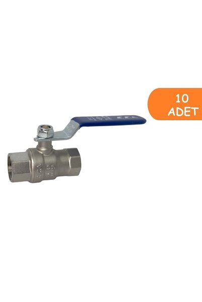 Eca 25 Adet ECA 1/2 İçme Suyu Küresel Valfi İç Vida x İç Vida PN10 602122168