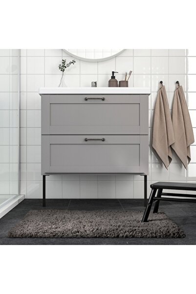 erorex Bath mat, beige, 60x90 cm