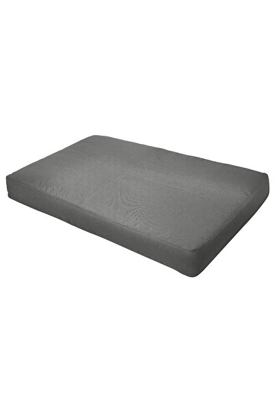 Generic Cover for seat cushion, dark grey outdoor, 124x62 cm