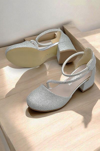 ayakkabiburada 354 Rochie de seara Pantofi cu toc pentru fete Pantofi de seara de logodna pentru fete
