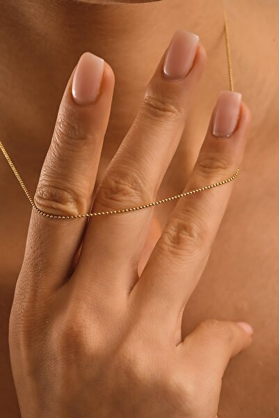 Sefa Gold 14 Ayar Altın Top Zincir Kolye