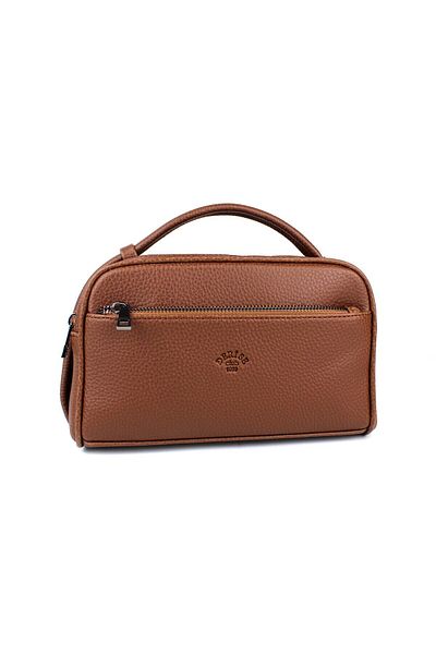 deri,se club Men's Tan Clutch Bag Portfolio Bag Two Compartment Clutch Bag Clutch Bag
