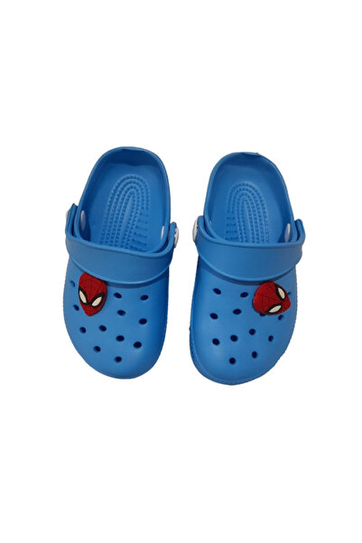 Akım Дитячі сині ортопедичні капці-шльопанці з малюнком Людини-павука, що не ковзають