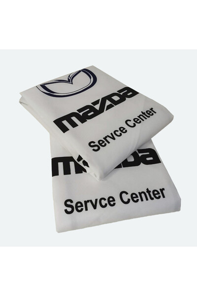 Mazda غطاء مقعد السيارة، غطاء حماية مقعد السيارة من الغبار والأوساخ، لطقم مقع...