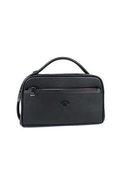 deri,se club Men's Black Clutch Bag Clutch Bag with Two Compartments Clutch Bag
