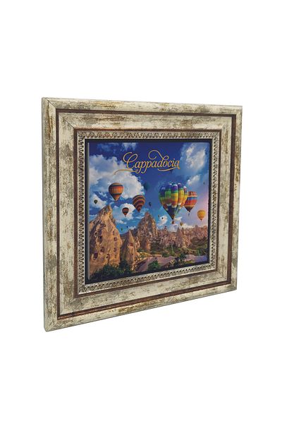 Sadrazam Pictură cu piatră naturală imprimată Cappadocia 25x25 Krt-157