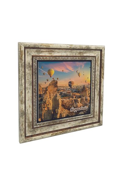Sadrazam Pictură cu piatră naturală imprimată Cappadocia 25x25 Krt-160