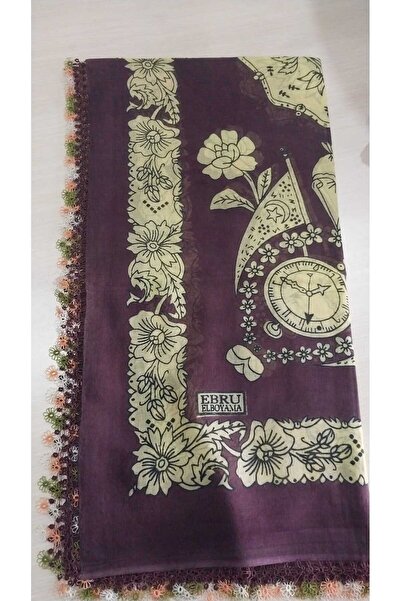 Papatyam كتابة مكوكية يدوية / قماش قطني مطرز مفقود 15 سم / عتيق / قطن مهر يمني