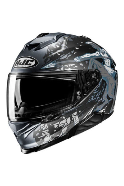 HJC İ71 Taurus MC5SF Kapalı Motosiklet Kaskı Gri