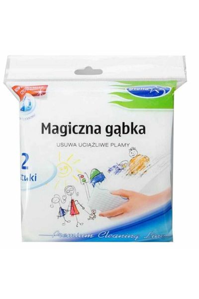 Stella Magic Sponge, Set Of 2 Melamine Magic Sponges For Walls And Surfaces