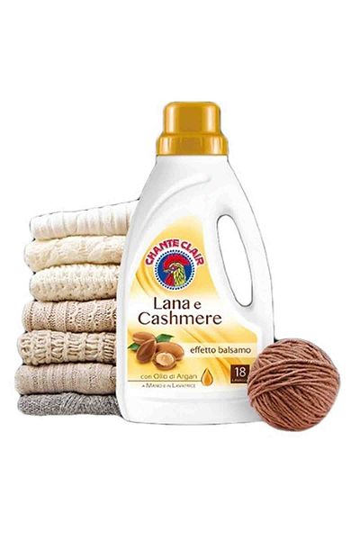chante clair Detergent for wool and cashmere with Argan Oil, 900 ml, 18 washes, Chanteclair