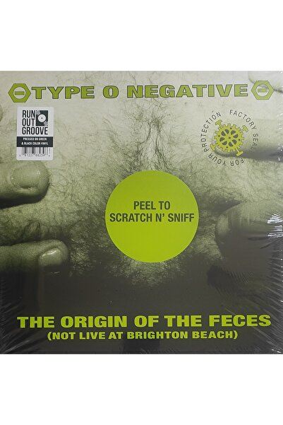 ROADRUNNER RECORDS Type O Negative - The Origin Of The Feces Plak ( 2 LP - Gr...