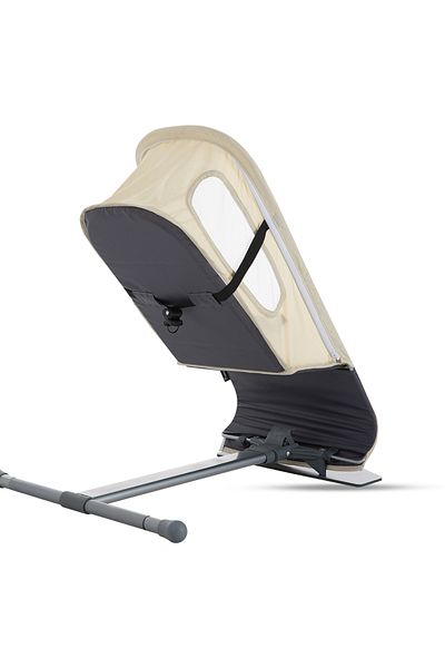 TEKNUM Baby Bouncer w/ Grab Toys - Ivory