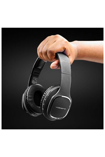 SMD-Volkano Volkano Phonic Series Bluetooth Full Size Head Phones - Black